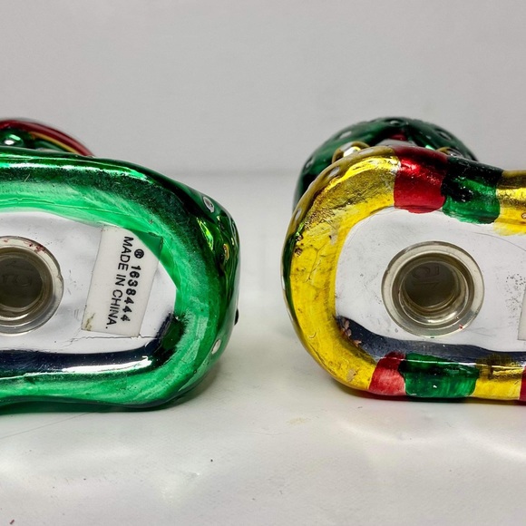 Vintage 2000 Boston Warehouse ELF SHOES Salt & Pepper Shakers 🎄 Christmas - Picture 4 of 4